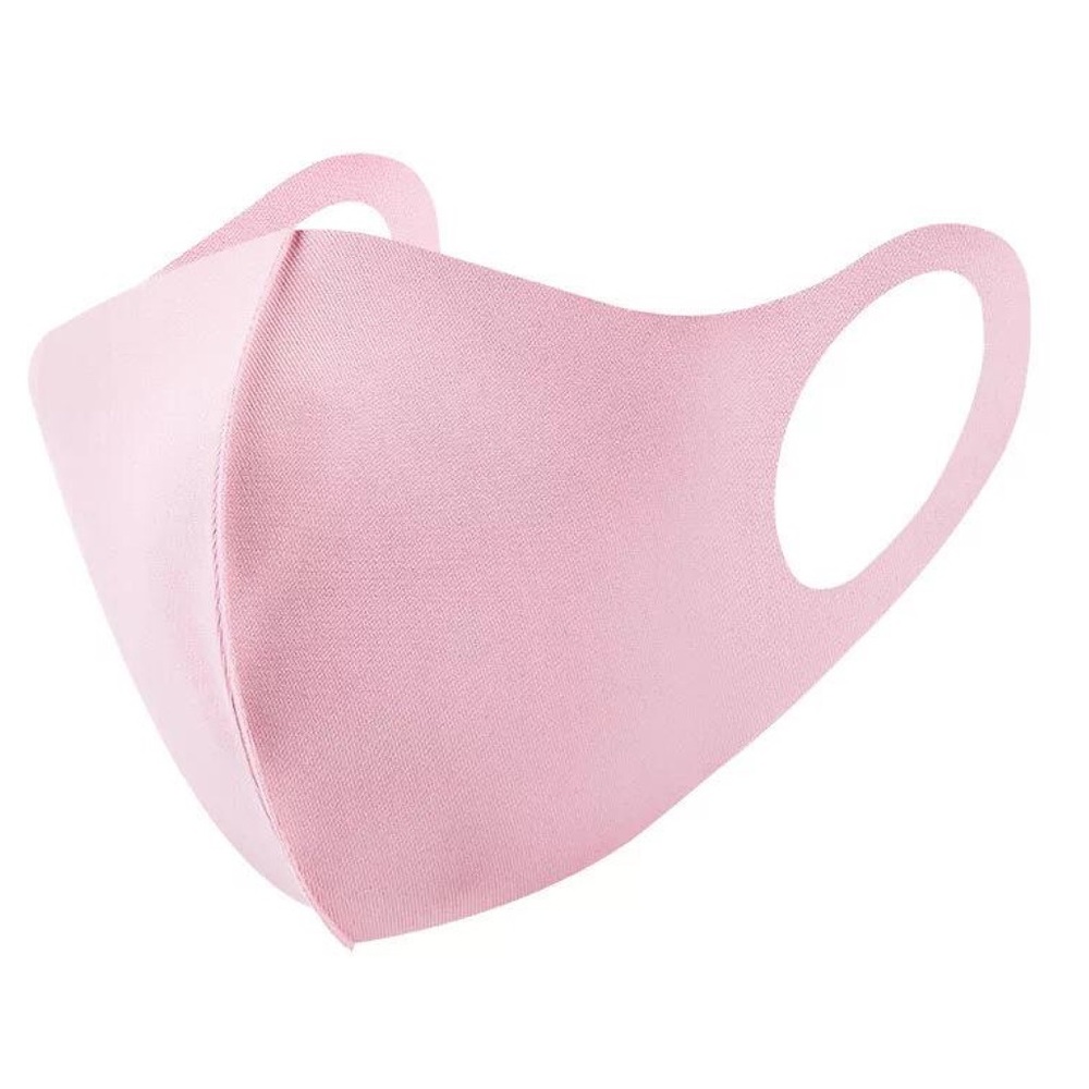 3 Pink Face Masks